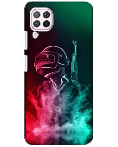 Чохол для Huawei P40 Lite з картинкою «PUBG — вогняний воїн»