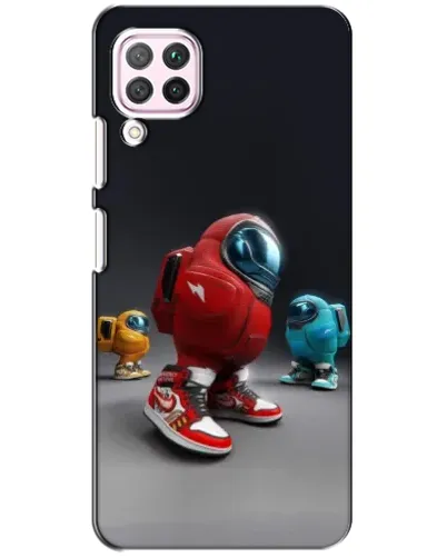 Чохол для Huawei P40 Lite з картинкою «Among Us — 3D стиль»