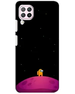 Чохол для Huawei P40 Lite з картинкою «Самотній герой на планеті»