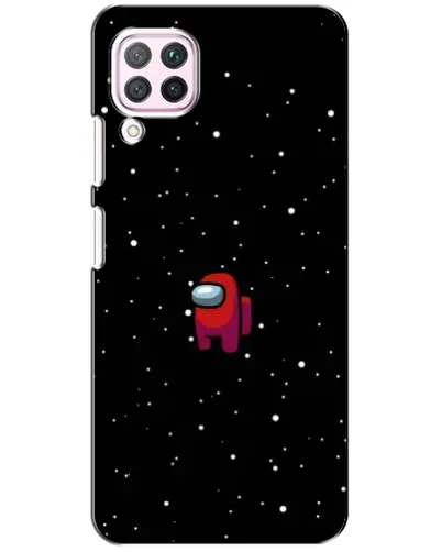 Чохол для Huawei P40 Lite з картинкою «Червоний Among Us»
