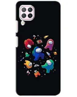 Чохол для Huawei P40 Lite з картинкою «Among Us космос»