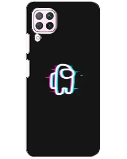 Чохол для Huawei P40 Lite з картинкою «Among Us неон»