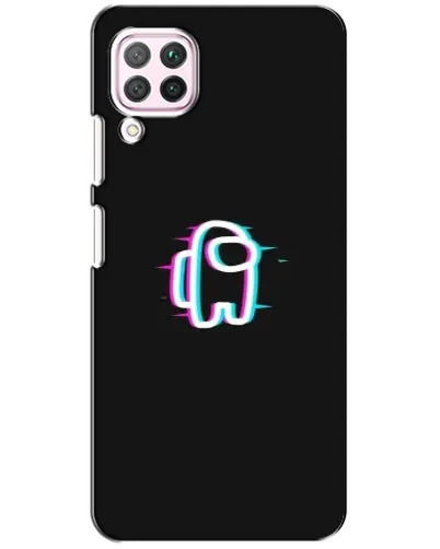 Чохол для Huawei P40 Lite з картинкою «Among Us неон»