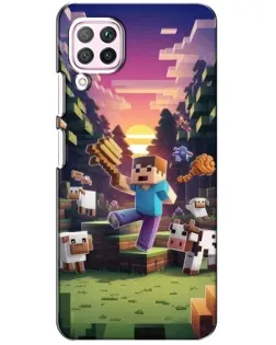 Чохол для Huawei P40 Lite з картинкою «Стів на фермі»