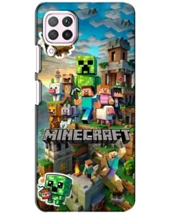 Чохол для Huawei P40 Lite з картинкою «Замок Minecraft»