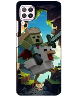 Чохол для Huawei P40 Lite з картинкою «Стів та гусь»