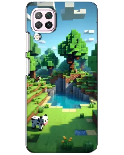Чохол для Huawei P40 Lite з картинкою «Minecraft літній день»