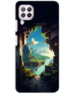 Чохол для Huawei P40 Lite з картинкою «Вид з печери»