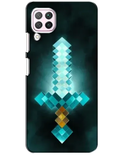 Чохол для Huawei P40 Lite з картинкою «Алмазний меч неон»