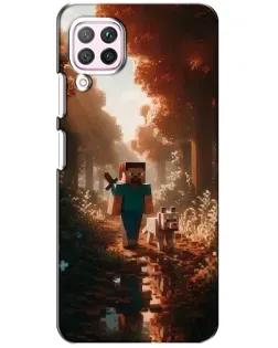 Чохол для Huawei P40 Lite з картинкою «Стів у лісі»