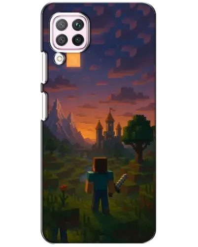 Чохол для Huawei P40 Lite з картинкою «Стів біля вежі»