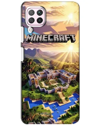 Чохол для Huawei P40 Lite з картинкою «Minecraft панорама»