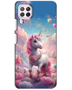 Чохол для Huawei P40 Lite з картинкою «Єдиноріг серед хмар»