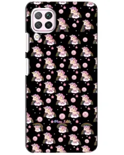 Чохол для Huawei P40 Lite з картинкою «Magic Unicorn паттерн»