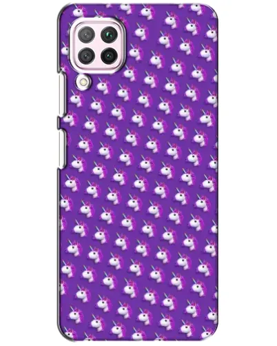 Чохол для Huawei P40 Lite з картинкою «Єдинороги на фіолетовому» Чохол для Huawei P40 Lite з картинкою «Єдинороги на фіолетовому»