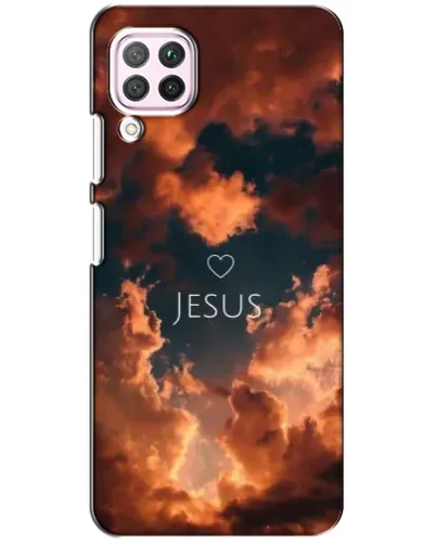 Чехол для Huawei P40 Lite с картинкой «Сияние Имени Jesus»