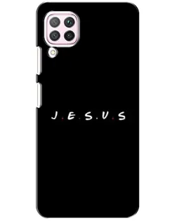 Чехол для Huawei P40 Lite с картинкой «Точки веры J.E.S.U.S.»