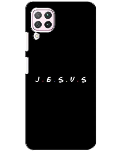 Чехол для Huawei P40 Lite с картинкой «Точки веры J.E.S.U.S.»