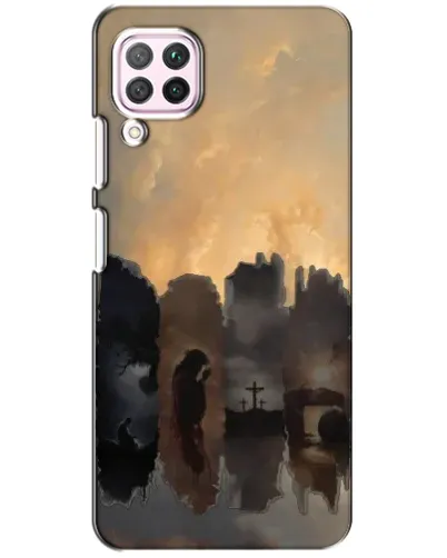 Чехол для Huawei P40 Lite с картинкой «Дорога к вере»