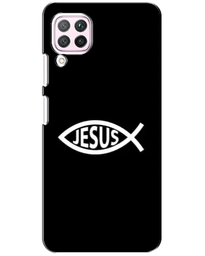 Чехол для Huawei P40 Lite с картинкой «Классический Jesus»