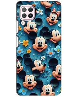 Чохол для Huawei P40 Lite з картинкою «Паттерн Міккі та Мінні»