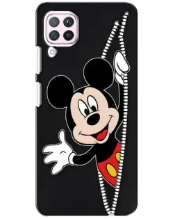 Чохол для Huawei P40 Lite з картинкою «Міккі розсуває стіни»