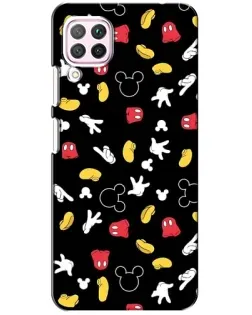 Чохол для Huawei P40 Lite з картинкою «Графічний принт лапок»