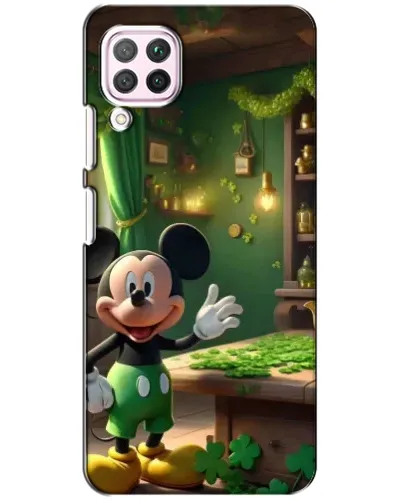 Чохол для Huawei P40 Lite з картинкою «Міккі в майстерні»