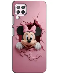 Чохол для Huawei P40 Lite з картинкою «Мінні крізь стіну»