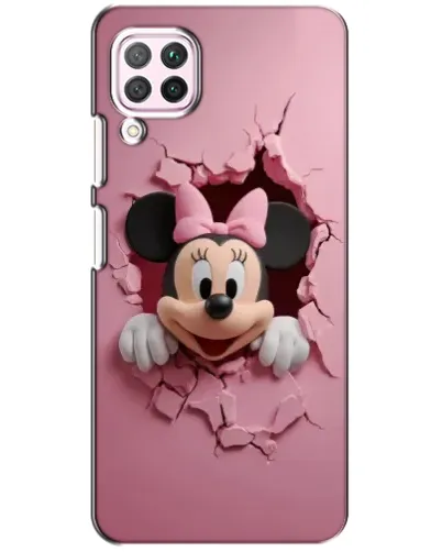 Чохол для Huawei P40 Lite з картинкою «Мінні крізь стіну»