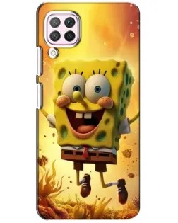 Чохол для Huawei P40 Lite з картинкою «Губка Боб стрибає»
