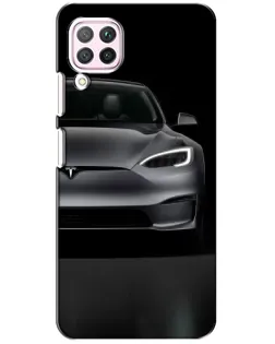 Чохол для Huawei P40 Lite з картинкою «Tesla Model S Look»