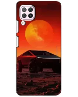 Чохол для Huawei P40 Lite з картинкою «Cybertruck на Марсі»