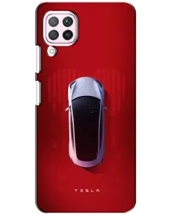 Чохол для Huawei P40 Lite з картинкою «Tesla Top View»