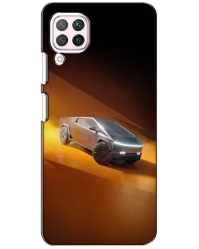 Чохол для Huawei P40 Lite з картинкою «Cybertruck у пустелі»