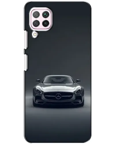 Чохол для Huawei P40 Lite з картинкою «Mercedes на чорному» Чохол для Huawei P40 Lite з картинкою «Mercedes на чорному»
