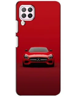 Чохол для Huawei P40 Lite з картинкою «Червоний Mercedes AMG»