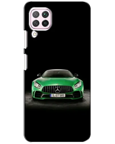 Чохол для Huawei P40 Lite з картинкою «Mercedes — неоновий лого» Чохол для Huawei P40 Lite з картинкою «Mercedes — неоновий лого»