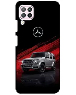 Чохол для Huawei P40 Lite з картинкою «Mercedes G-Class червоний»