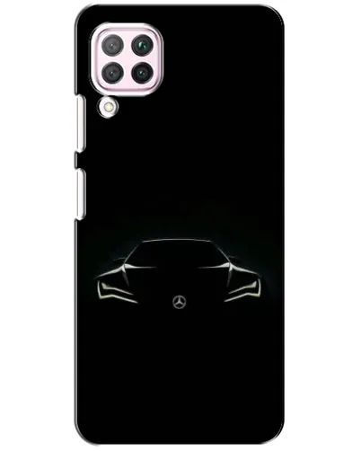 Чохол для Huawei P40 Lite з картинкою «Mercedes — силует авто» Чохол для Huawei P40 Lite з картинкою «Mercedes — силует авто»