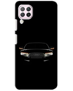 Чохол для Huawei P40 Lite з картинкою «Audi — нічний контур»
