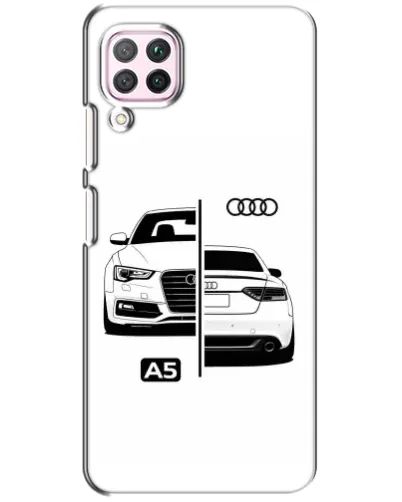 Чохол для Huawei P40 Lite з картинкою «Audi — контрастний дизайн» Чохол для Huawei P40 Lite з картинкою «Audi — контрастний дизайн»