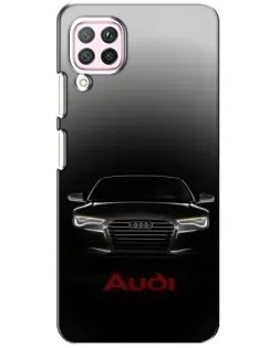 Чохол для Huawei P40 Lite з картинкою «Audi — градієнтний контур»
