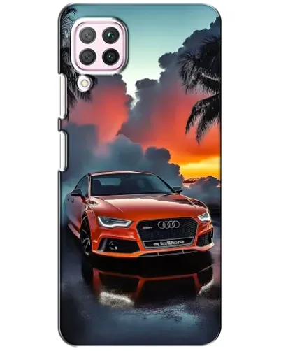Чохол для Huawei P40 Lite з картинкою «Audi — захід сонця» Чохол для Huawei P40 Lite з картинкою «Audi — захід сонця»