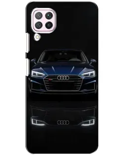 Чохол для Huawei P40 Lite з картинкою «Audi — нічне відображення»