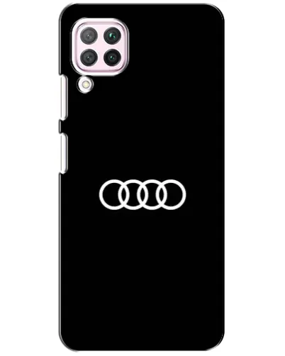 Чохол для Huawei P40 Lite з картинкою «Audi White Logo» Чохол для Huawei P40 Lite з картинкою «Audi White Logo»