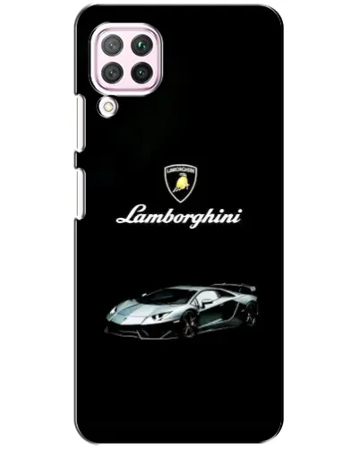 Чехол для Huawei P40 Lite с картинкой «Логотип Lamborghini классика» Чехол для Huawei P40 Lite с картинкой «Логотип Lamborghini классика»
