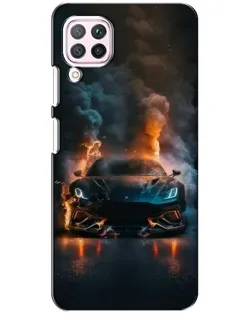 Чохол для Huawei P40 Lite з картинкою «Lamborghini димна естетика»