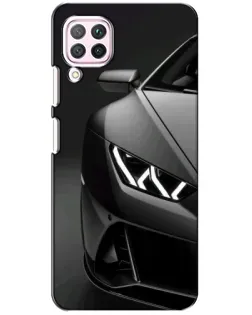 Чохол для Huawei P40 Lite з картинкою «Lamborghini фари деталізація»