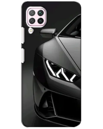 Чехол для Huawei P40 Lite с картинкой «Lamborghini фары детализация» Чехол для Huawei P40 Lite с картинкой «Lamborghini фары детализация»